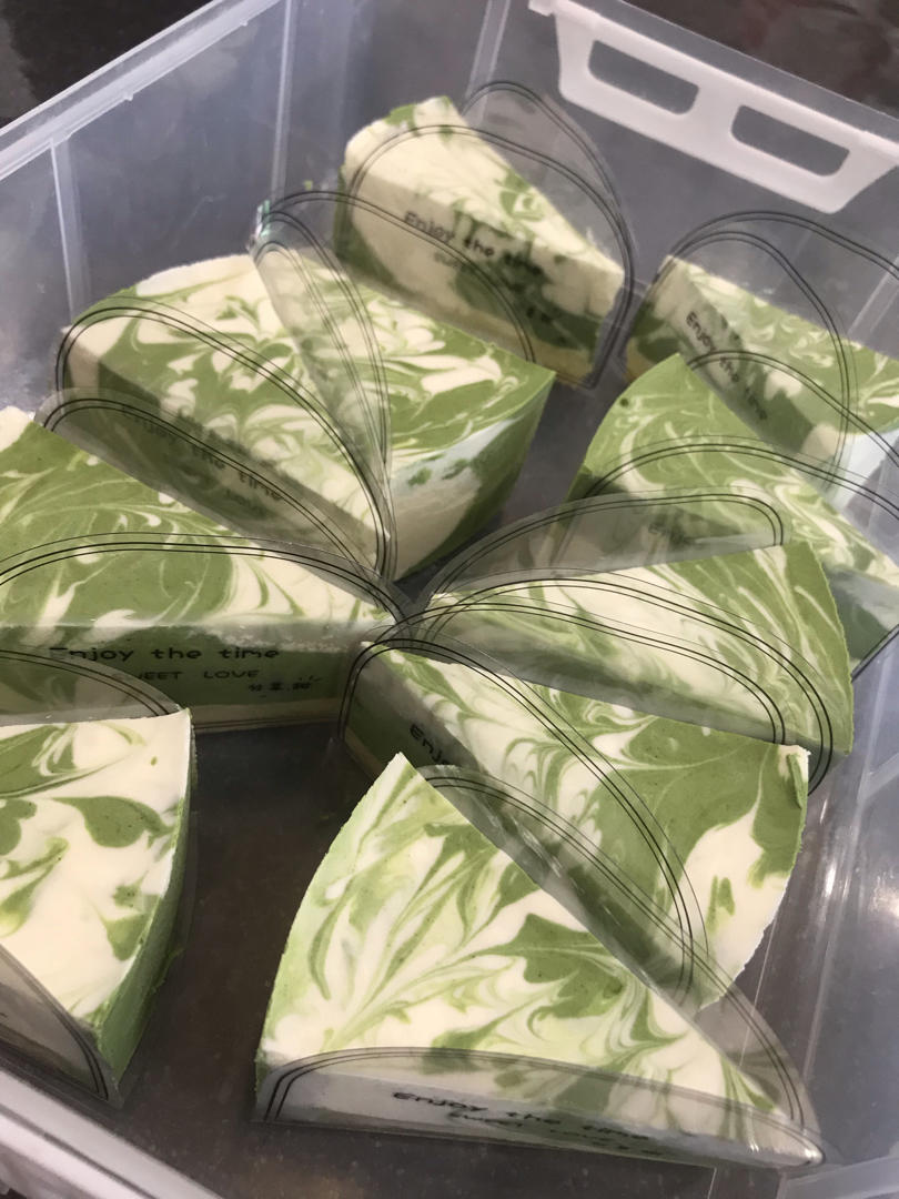 无需烤箱❗️零失败❗️抹茶大理石慕斯❗️入口即化