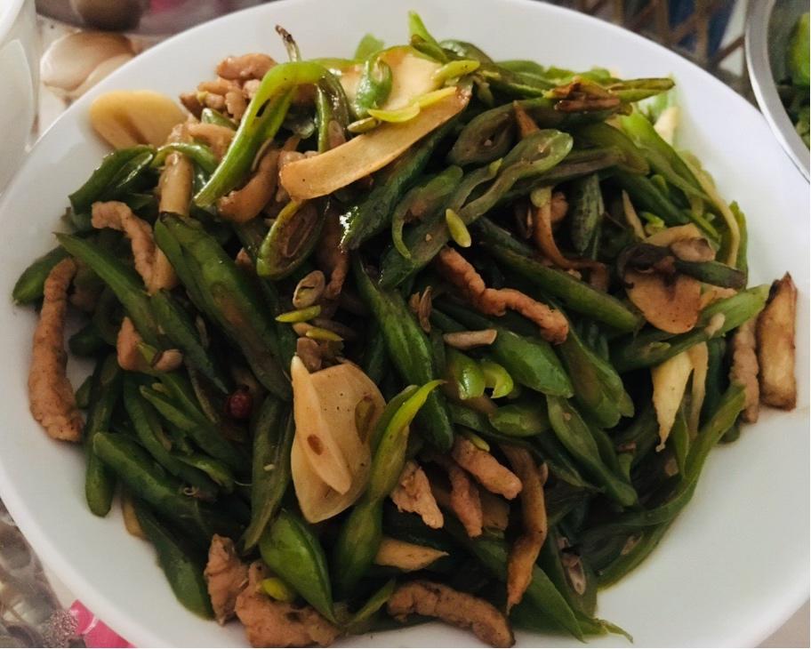 四季豆炒肉