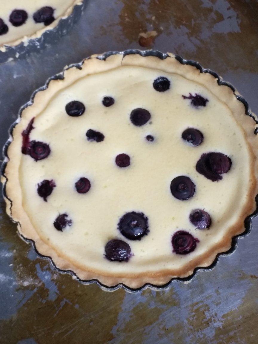 蓝莓乳酪派