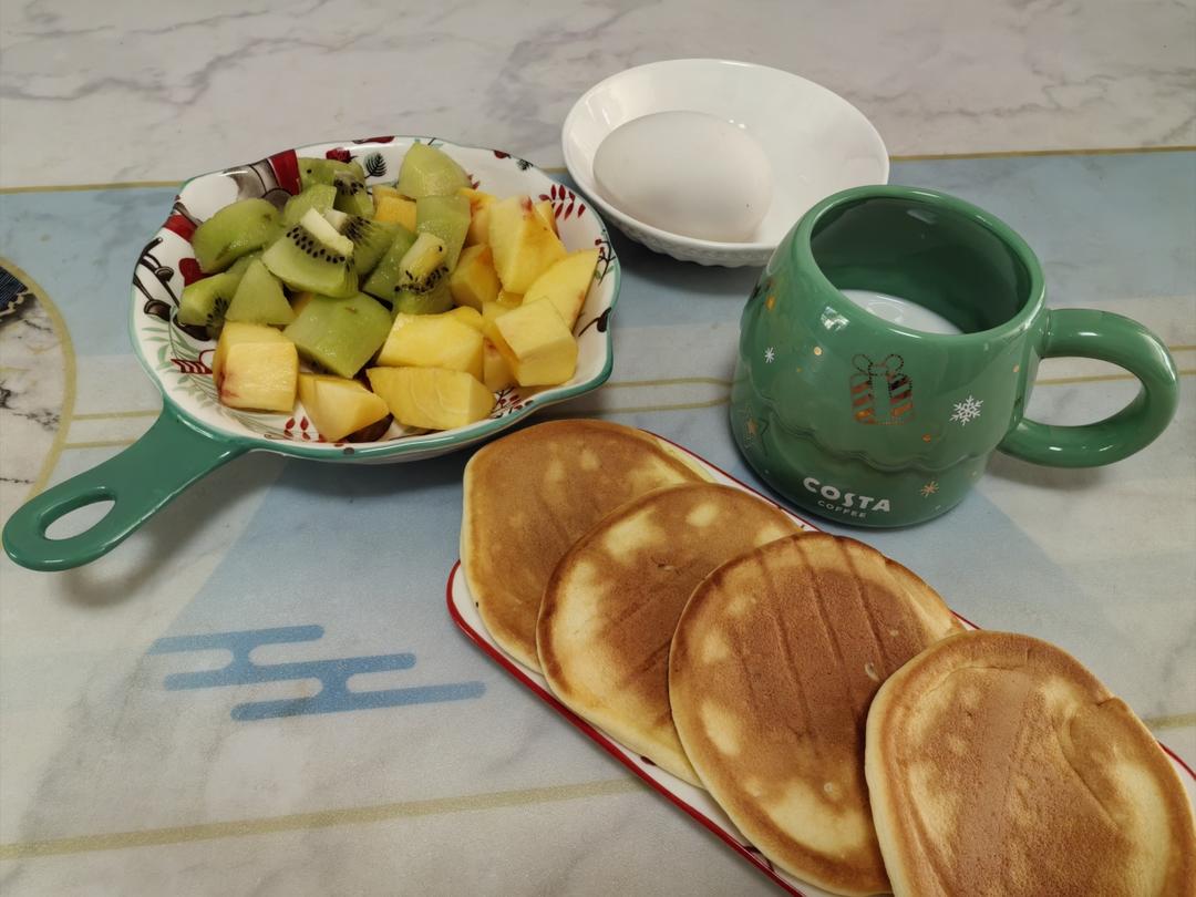 无油舒芙蕾松饼