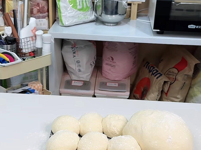 纯奶手撕吐司的做法 步骤1
