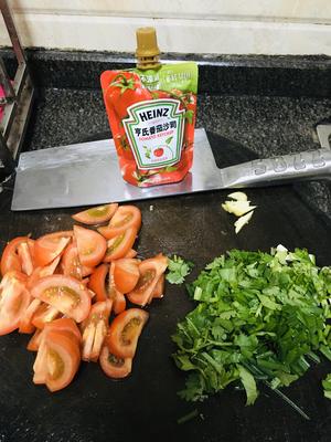 香浓茄汁焖豆腐的做法 步骤2
