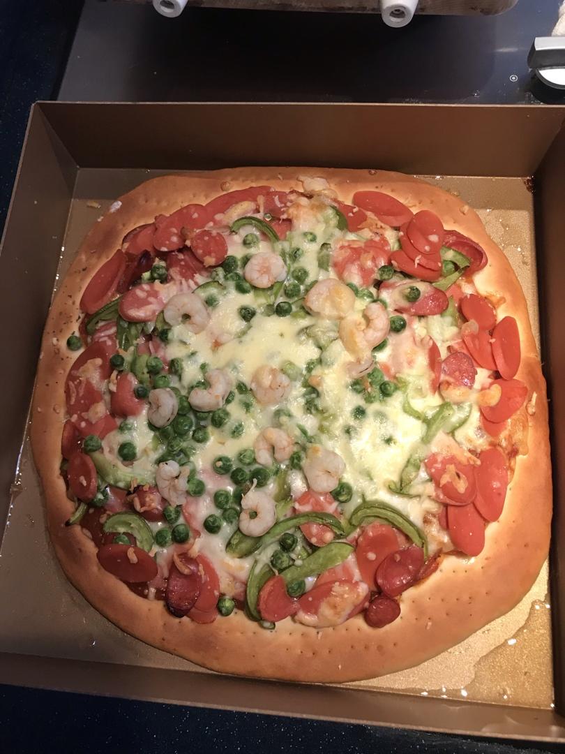 8寸纯手工什锦披萨