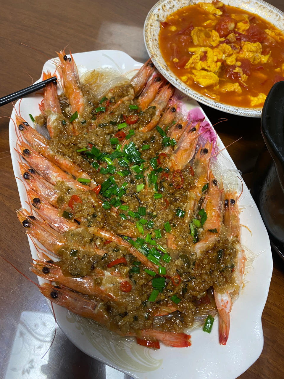 蒜蓉开背虾～除夕年夜饭