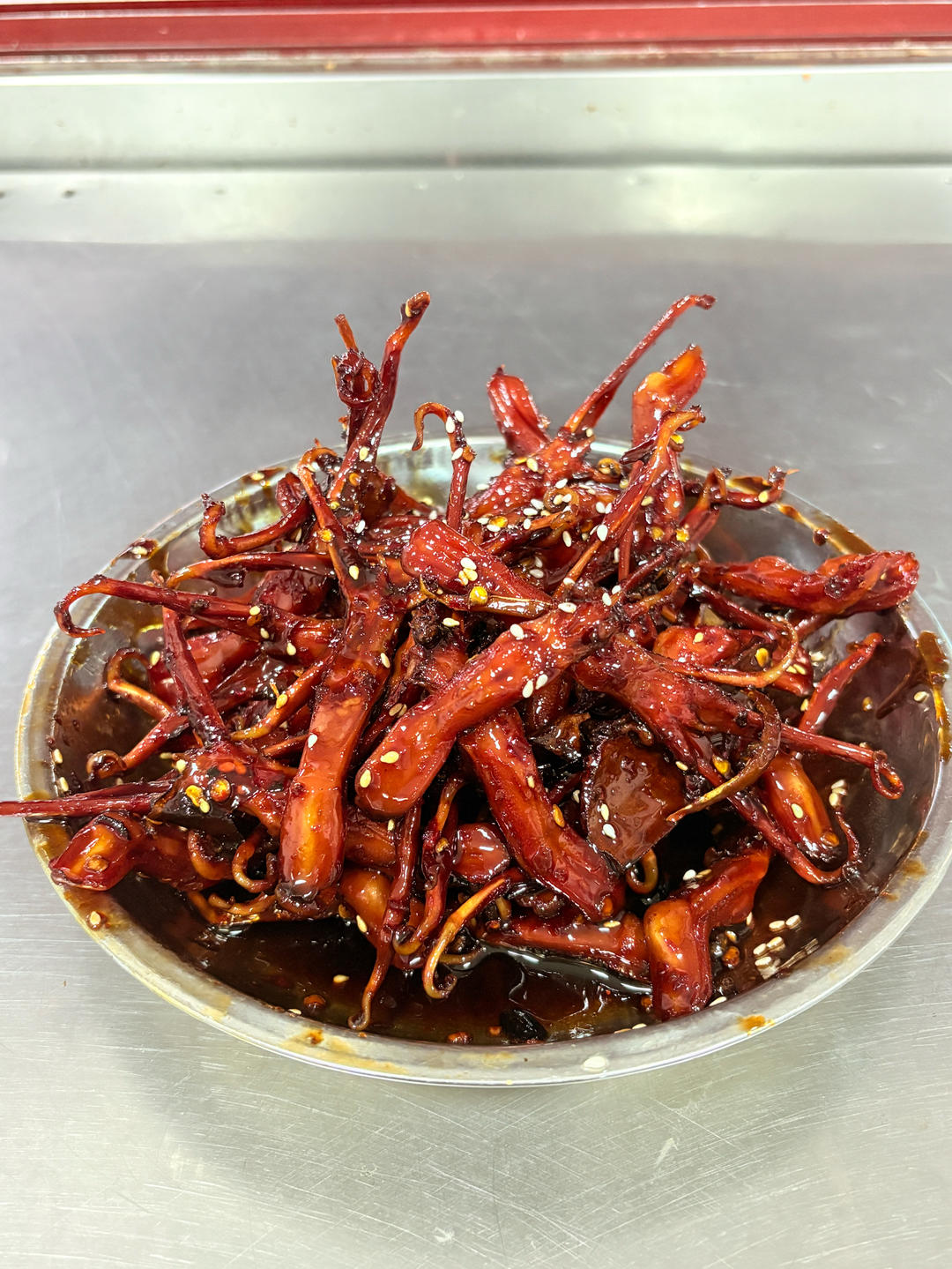 简易版温州甜辣鸭舌