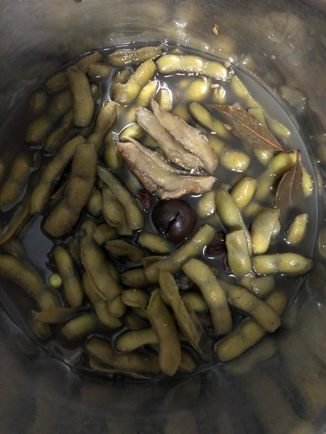 豪华版水煮毛豆