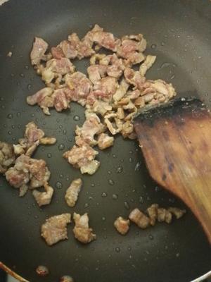 茭白木耳胡萝卜炒肉片的做法 步骤6