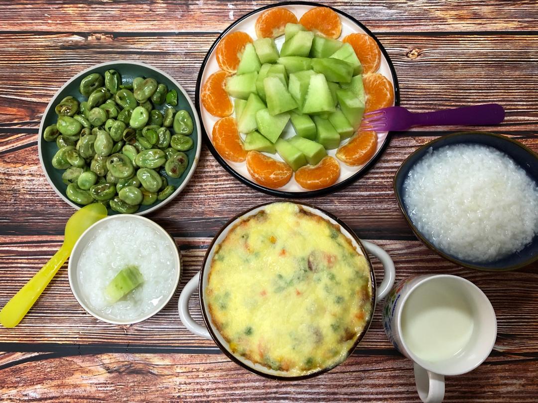 奶酪什蔬焗土豆泥