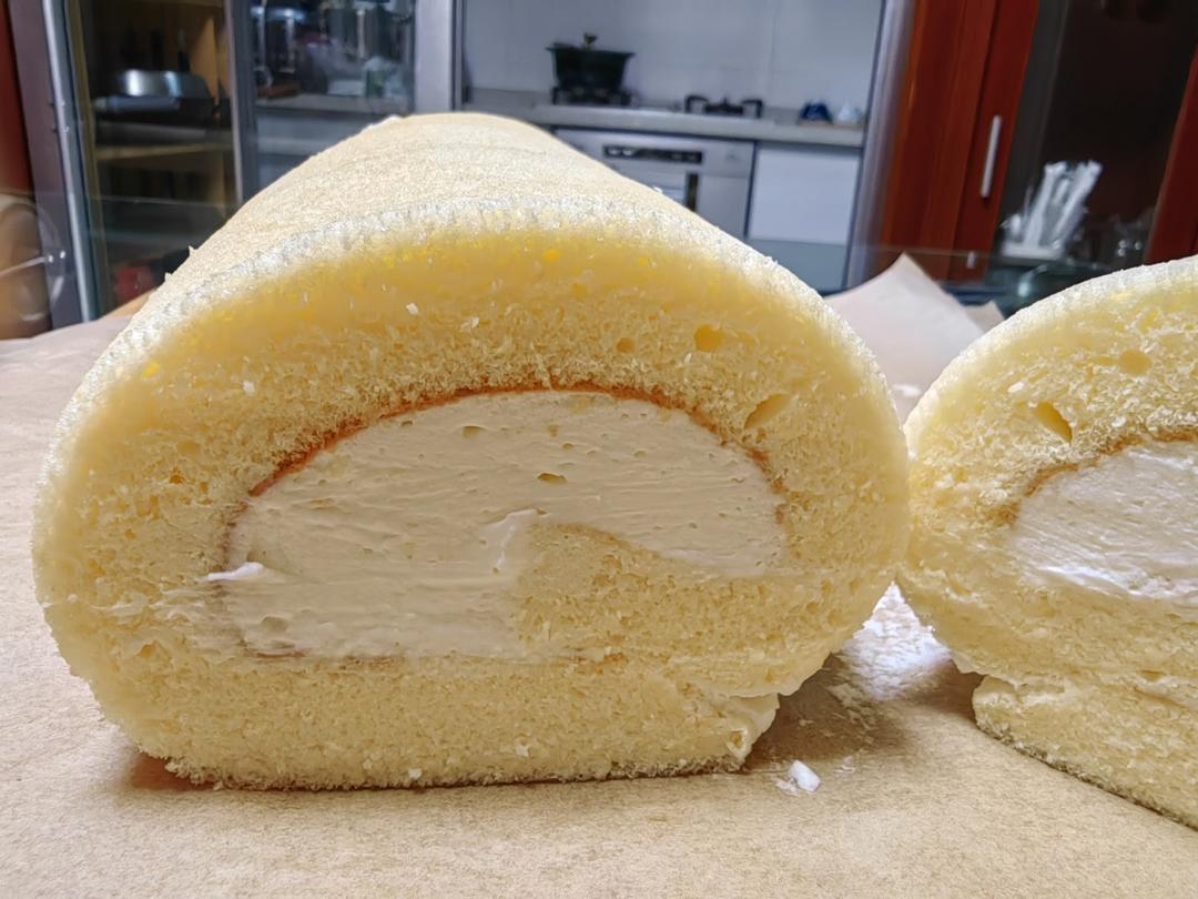 原味基础蛋糕卷(小五卷)