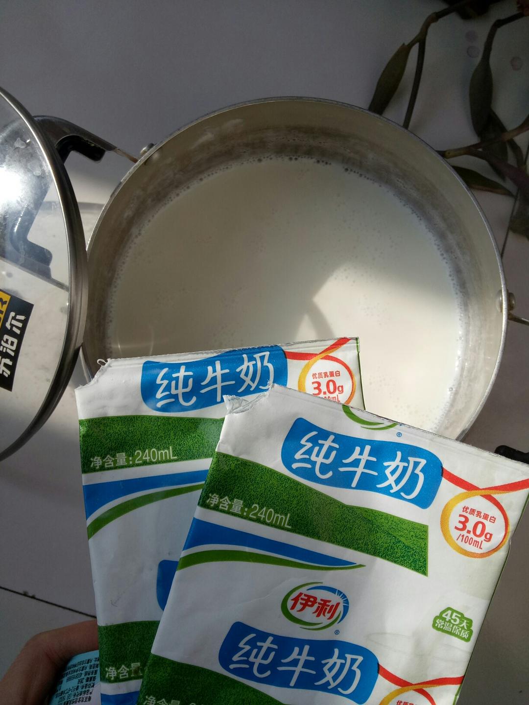 纯奶手撕吐司的做法 步骤1