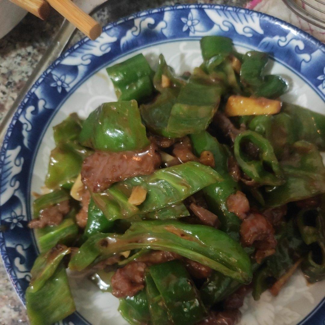 青椒炒牛肉