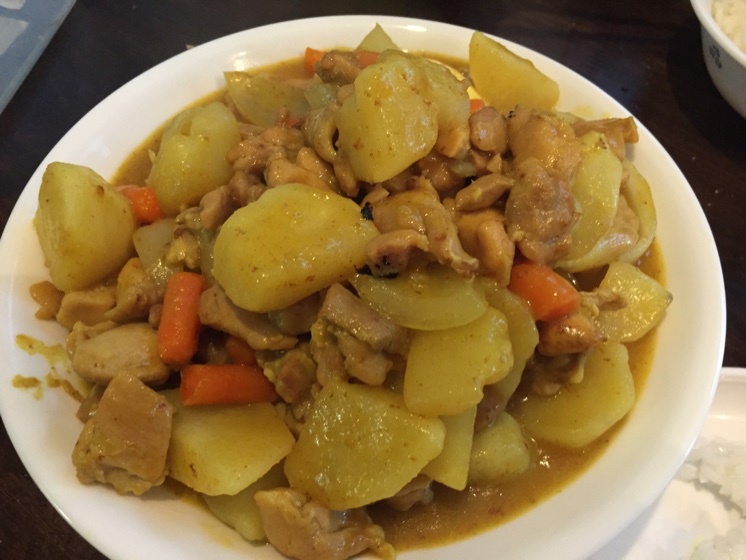 咖喱鸡饭