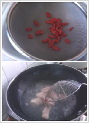 小白菜排骨汤的做法 步骤1
