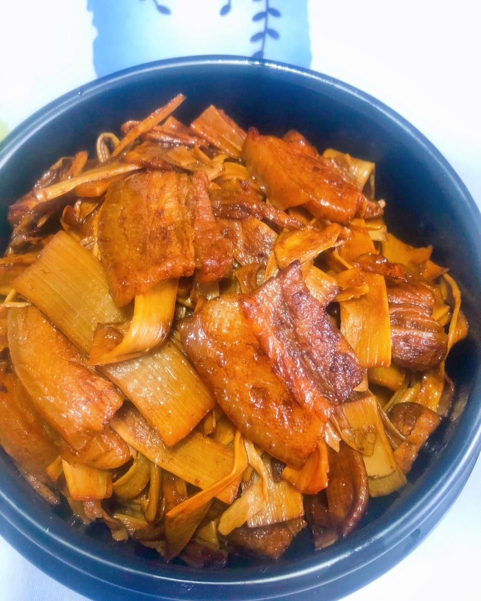 超级美味笋干红烧肉