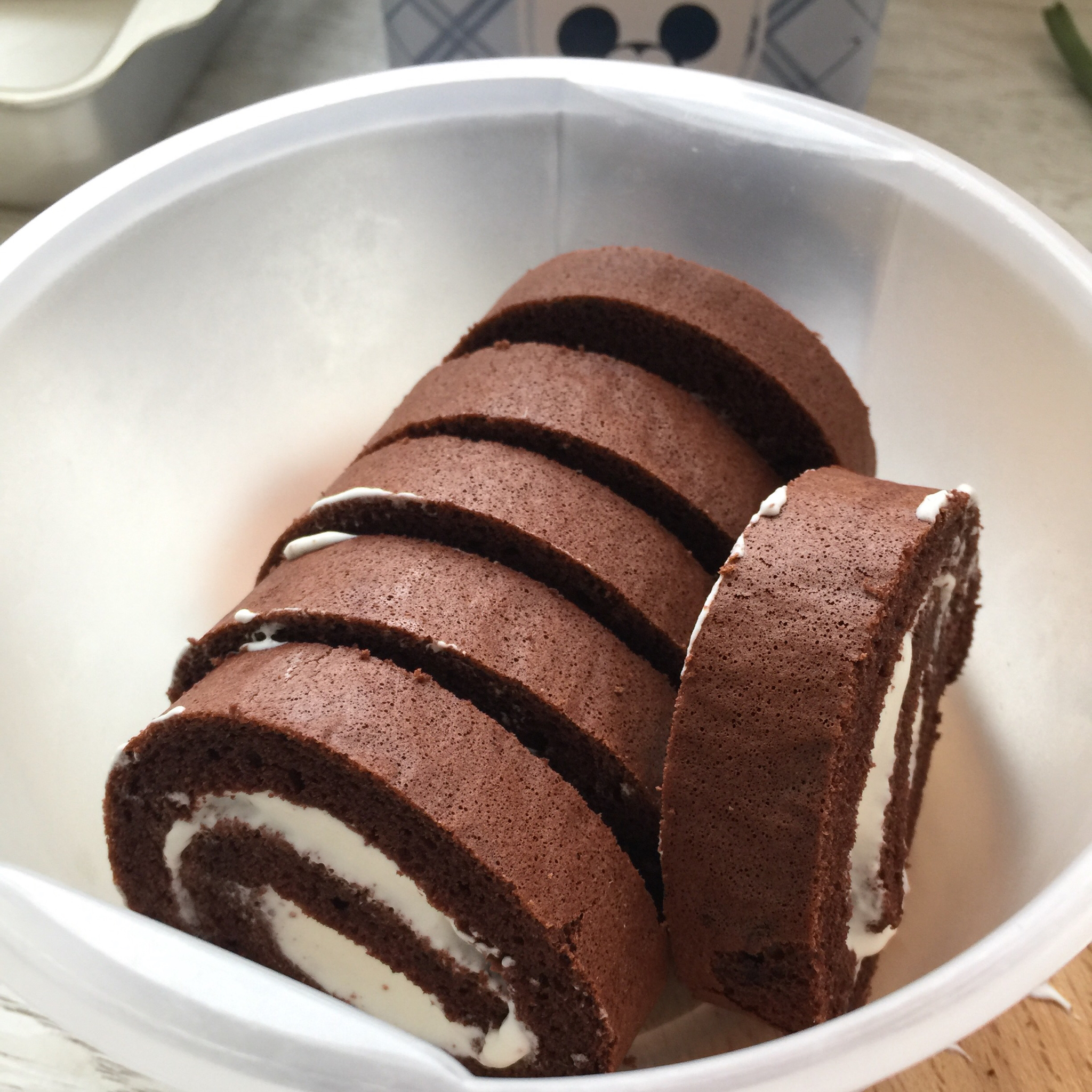 超简单·巧克力蛋糕卷