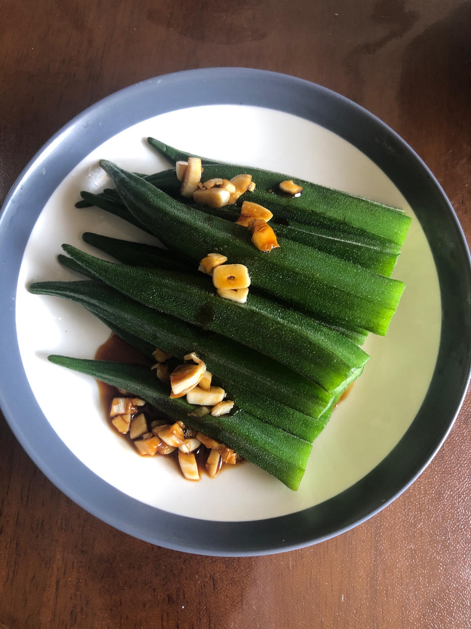 凉拌秋葵
