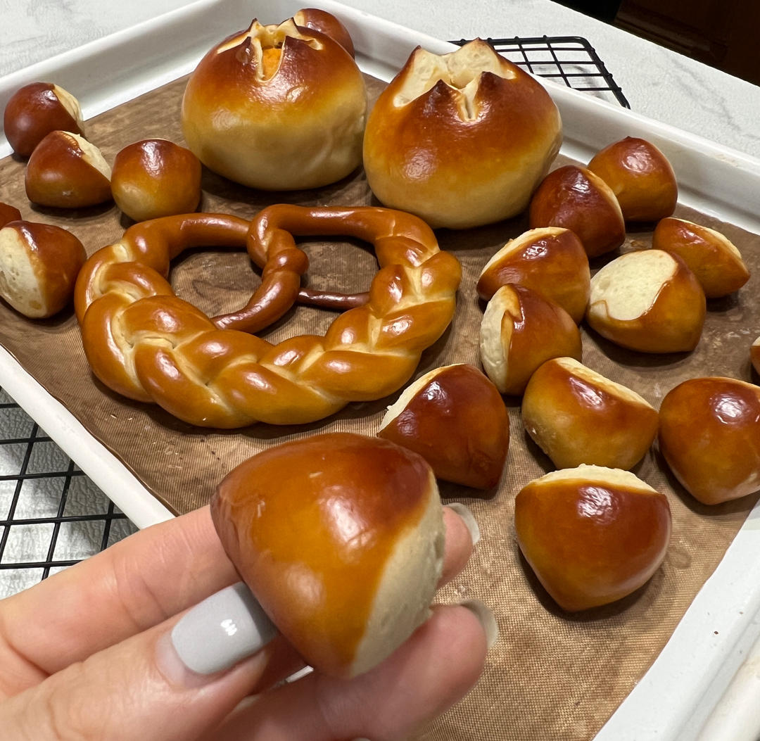 碱水面包（含整形➕奶酥配方）