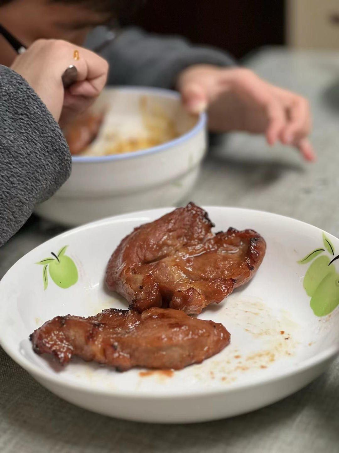 空气炸锅版蜜汁叉烧