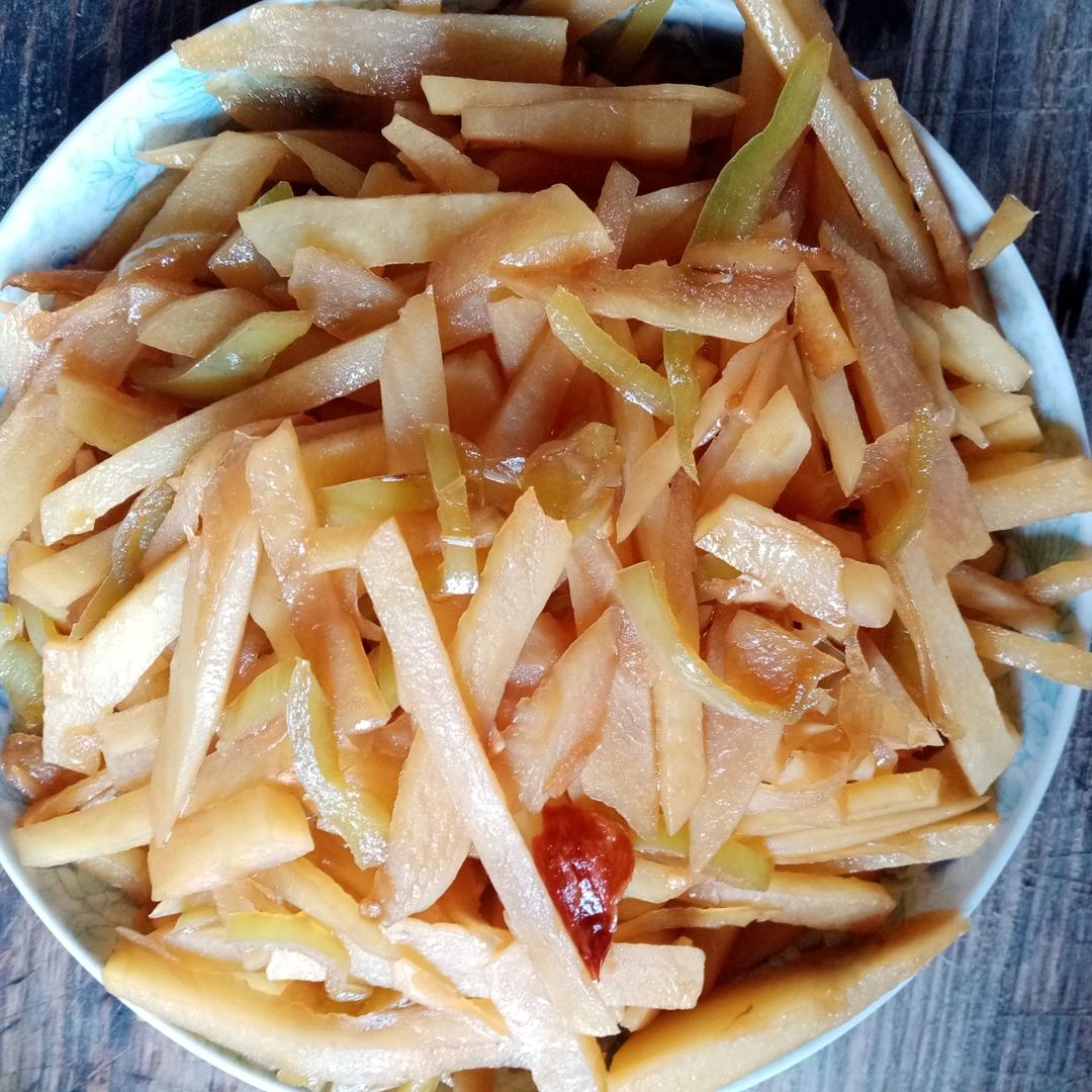 酸辣土豆丝的家常做法 超级下饭