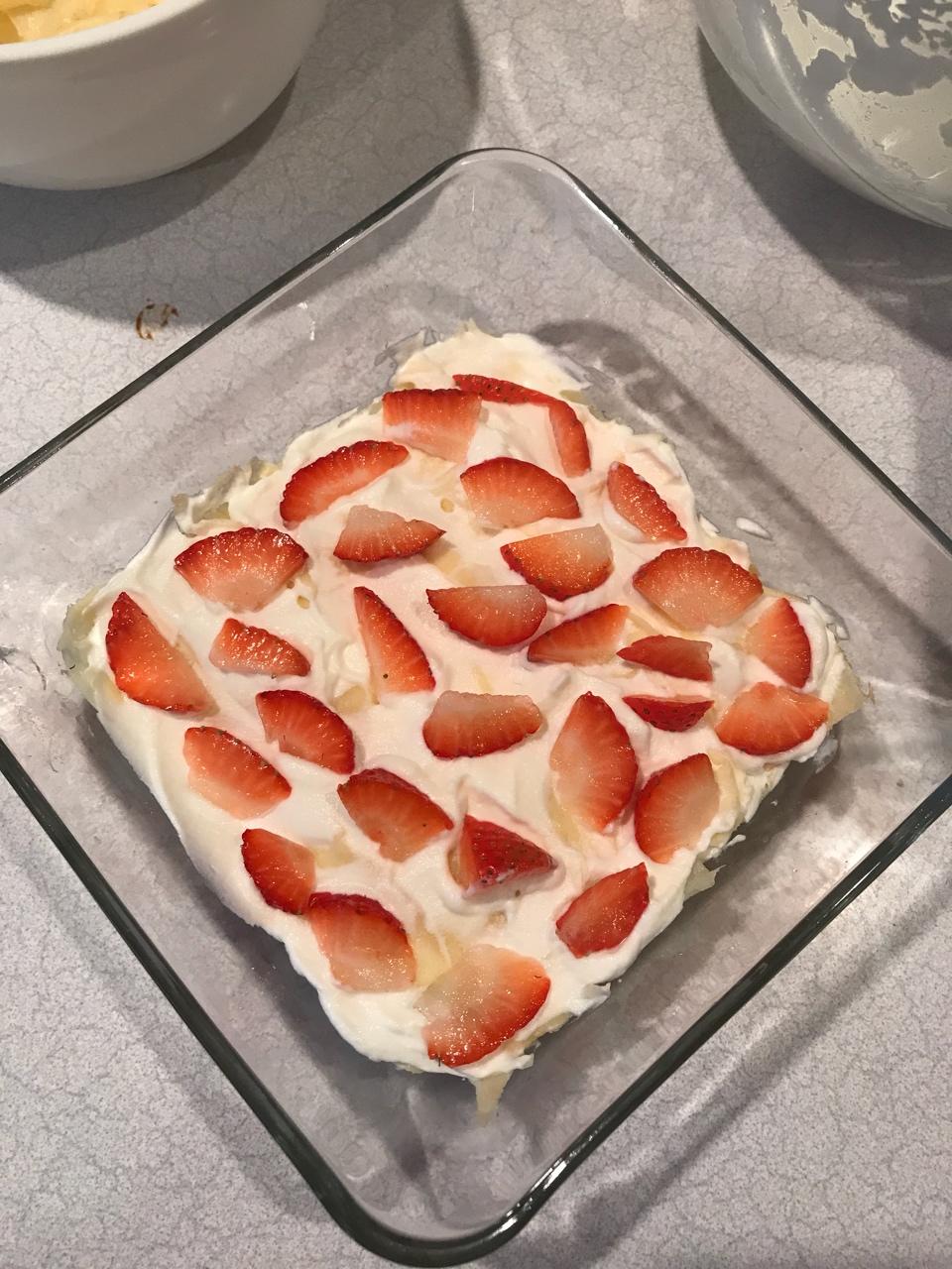 零基础做芒果千层蛋糕（8寸）