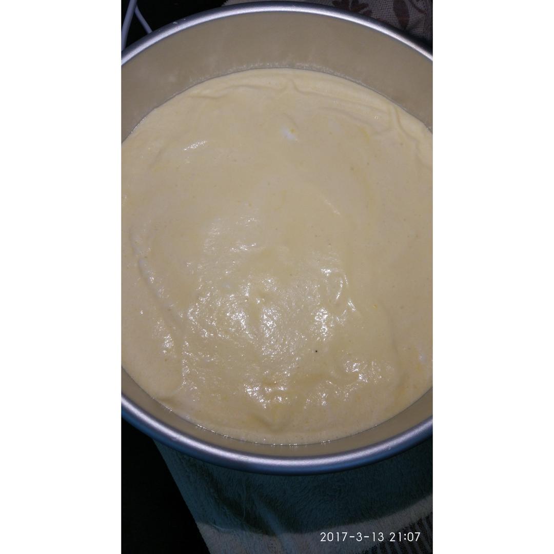 简单好做的8寸戚风蛋糕