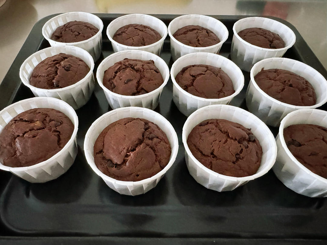 香蕉巧克力马芬