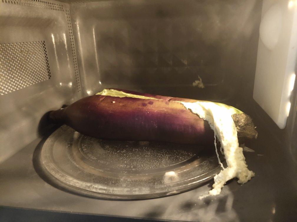 微波炉烤茄子
