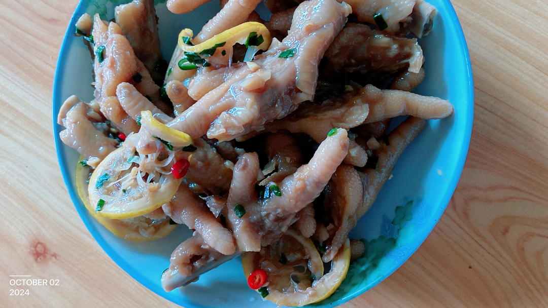 【柠檬酸辣鸡爪】自制超级无敌美味的网红鸡爪