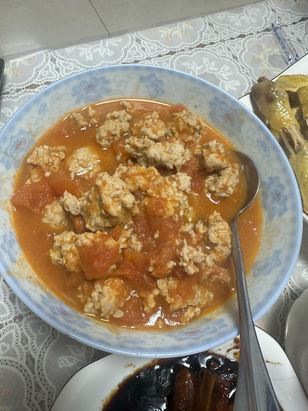 巨好喝的番茄圆子汤