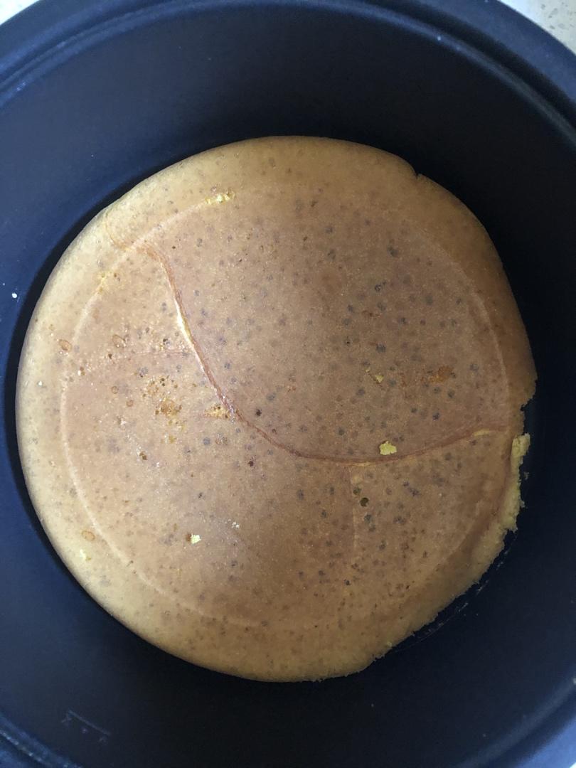鸡蛋玉米饼（附松饼煎圆的方法）
