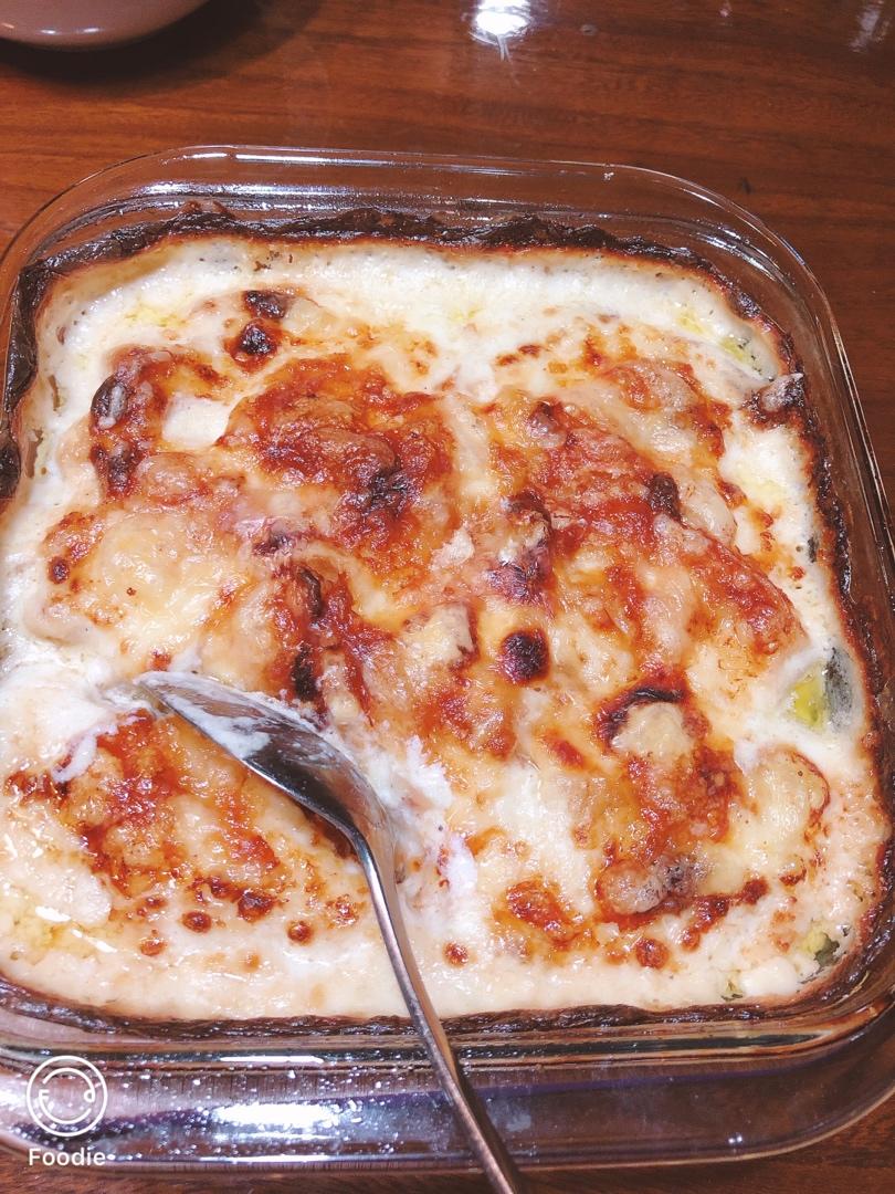 米其林三星主厨食谱【芝士奶油焗土豆】