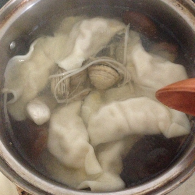 蛤蜊菌菇汤