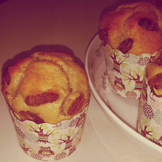 快手香蕉纸杯蛋糕