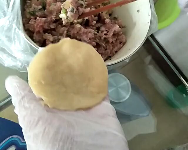 榨菜鲜肉酥饼(详细烤箱版)的做法 步骤13