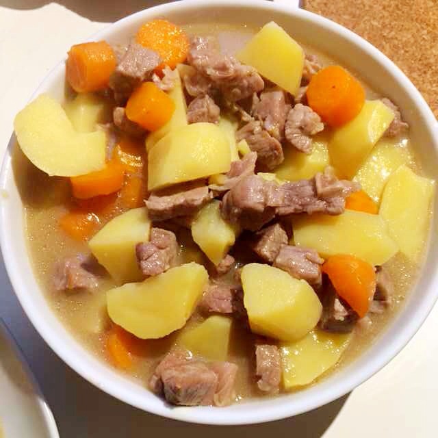 土豆炖牛肉
