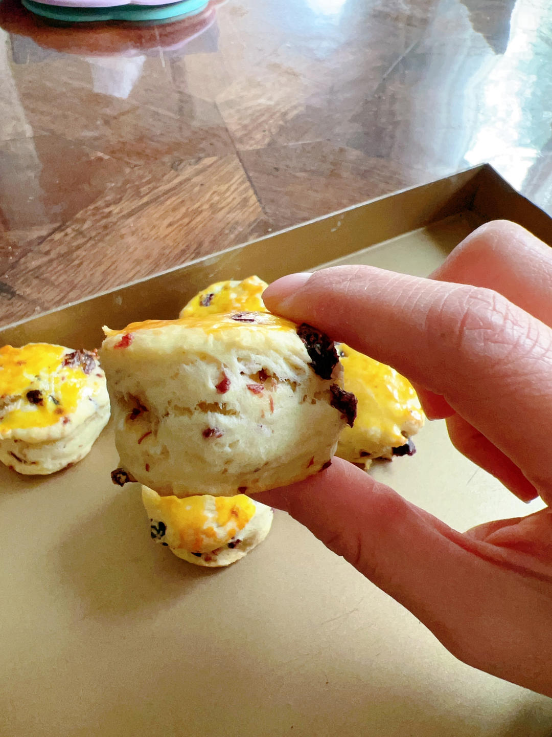 蔓越莓司康（英式甜品届的扛把子）