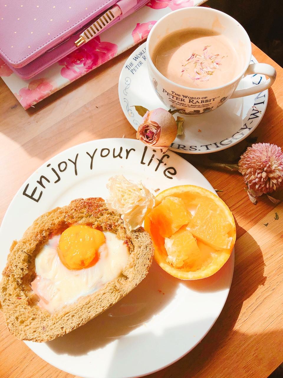 鸡蛋芝士烤吐司