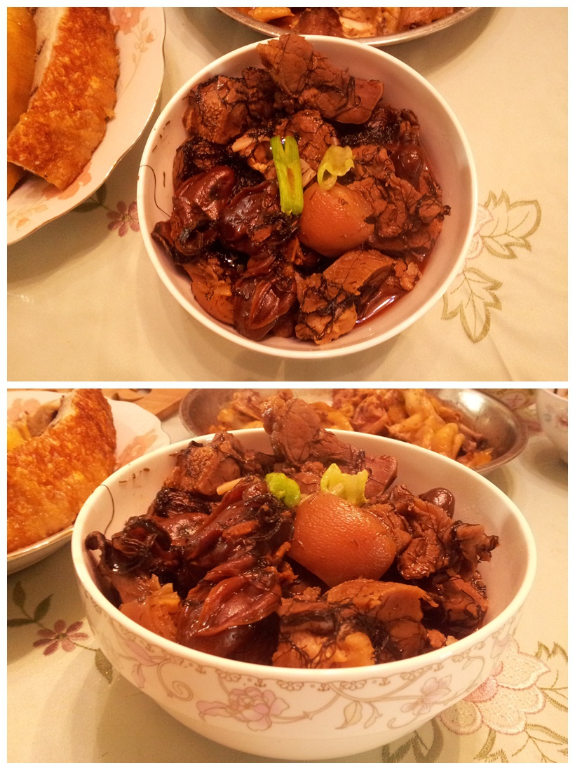发菜蚝豉炖猪手