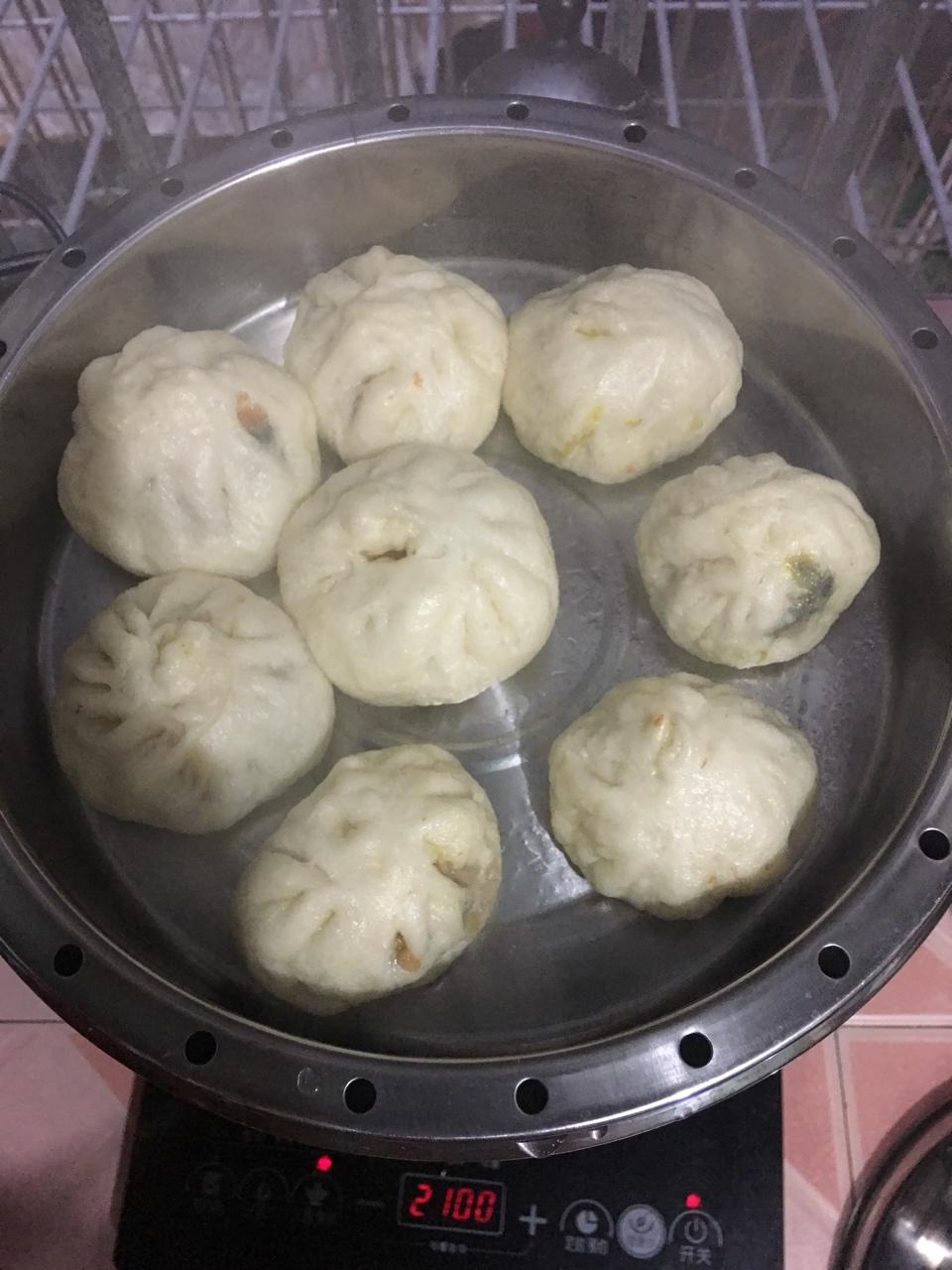 猪肉包子（附视频。一次性发酵。）