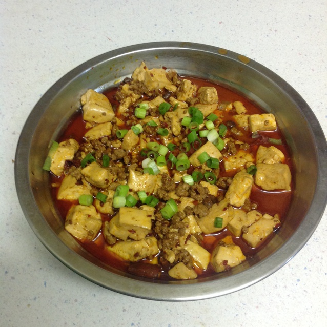 家常红烧肉末豆腐