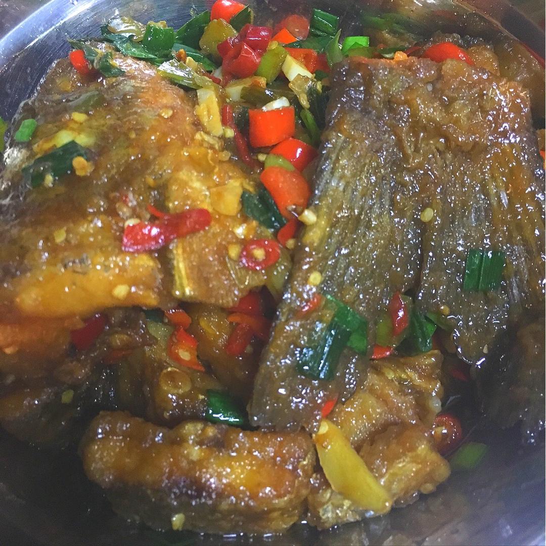 红烧鱼块