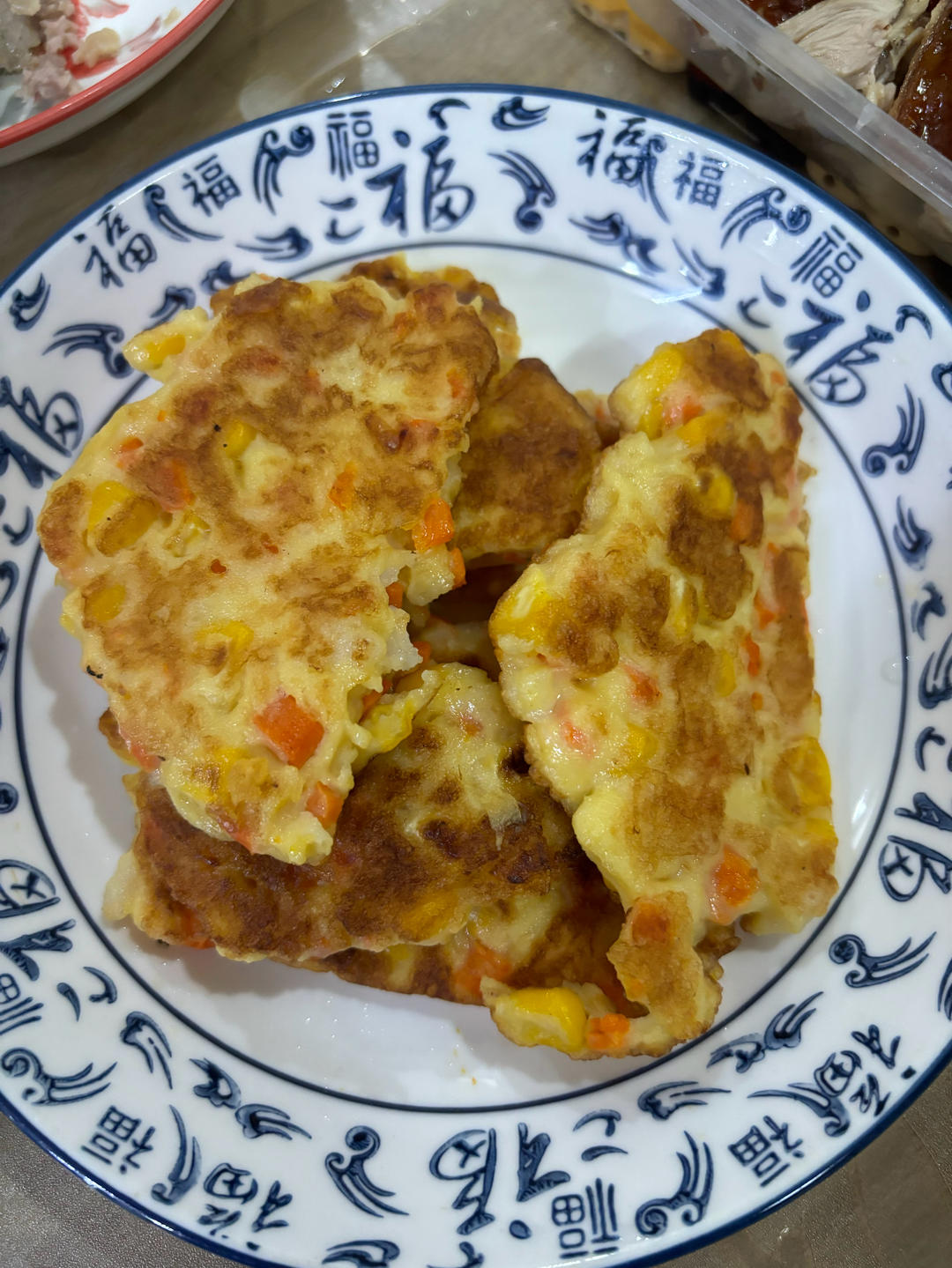 孩子超爱吃的时蔬鲜虾饼，补钙长高高‼️
