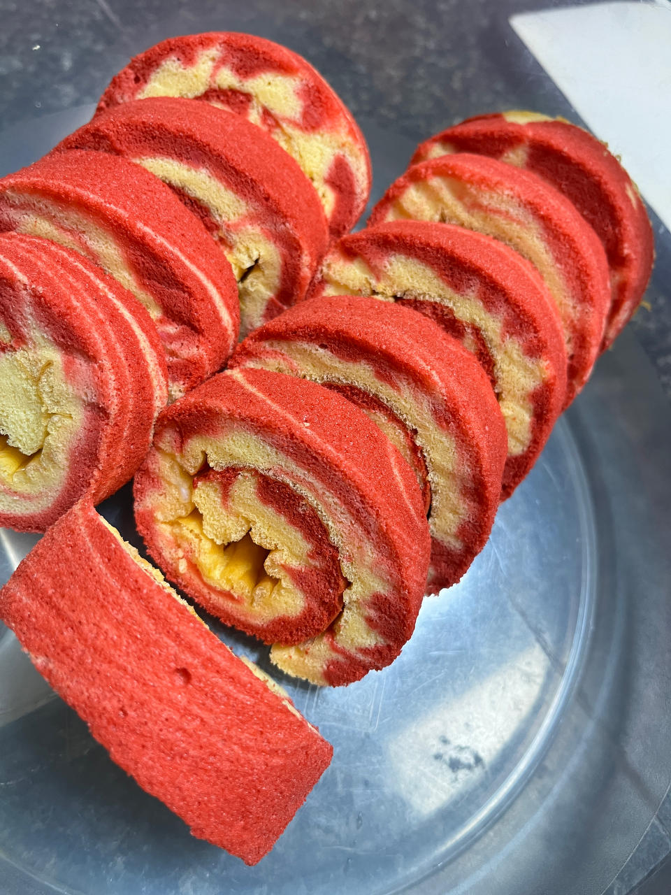 巨柔软又好吃❗️红丝绒旋风蛋糕卷✔️