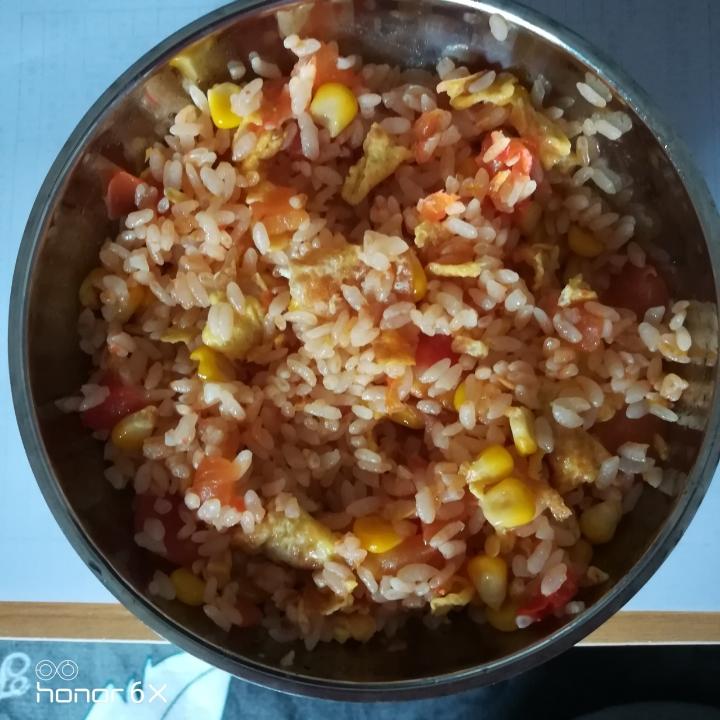 番茄鸡蛋炒饭