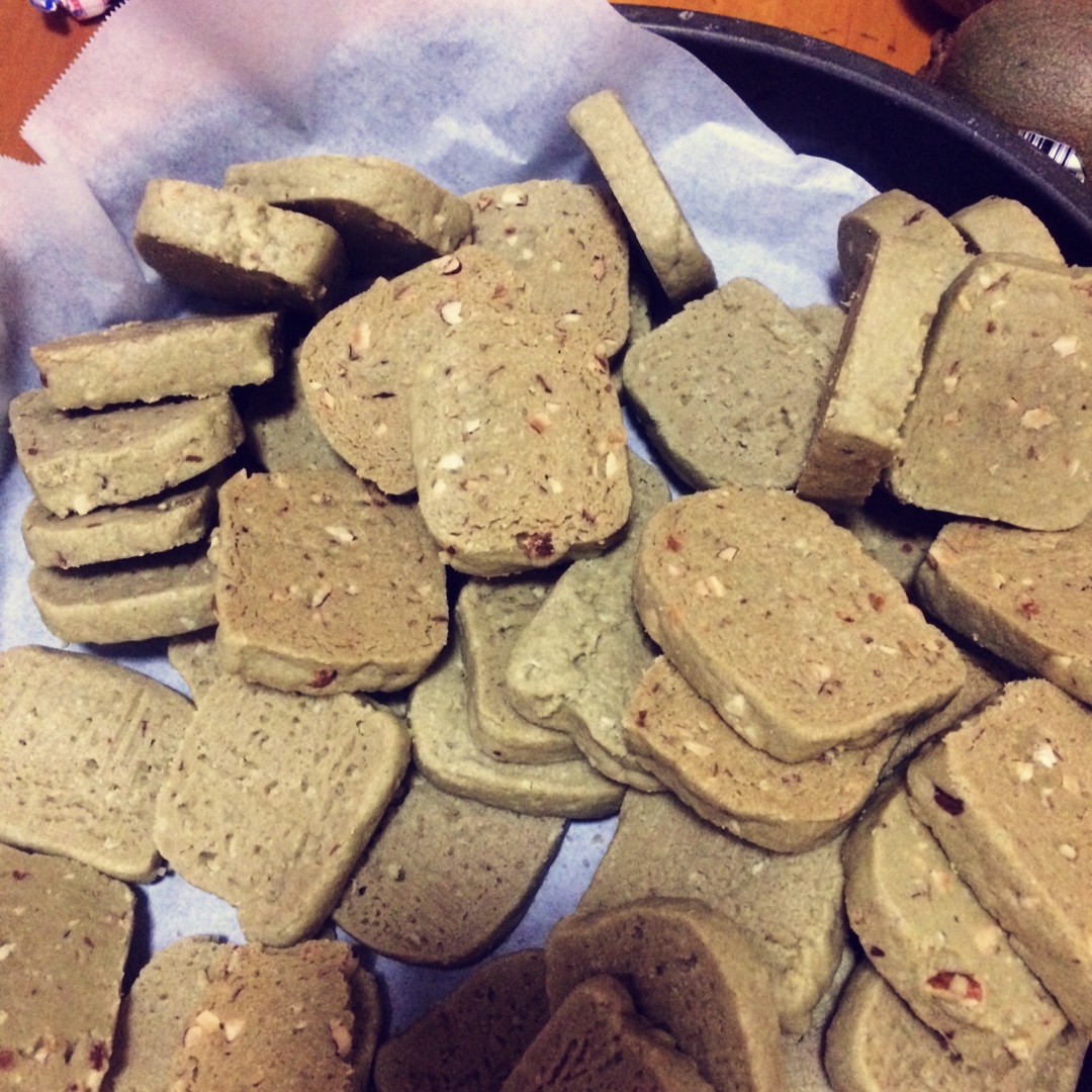 抹茶杏仁曲奇（超快手）