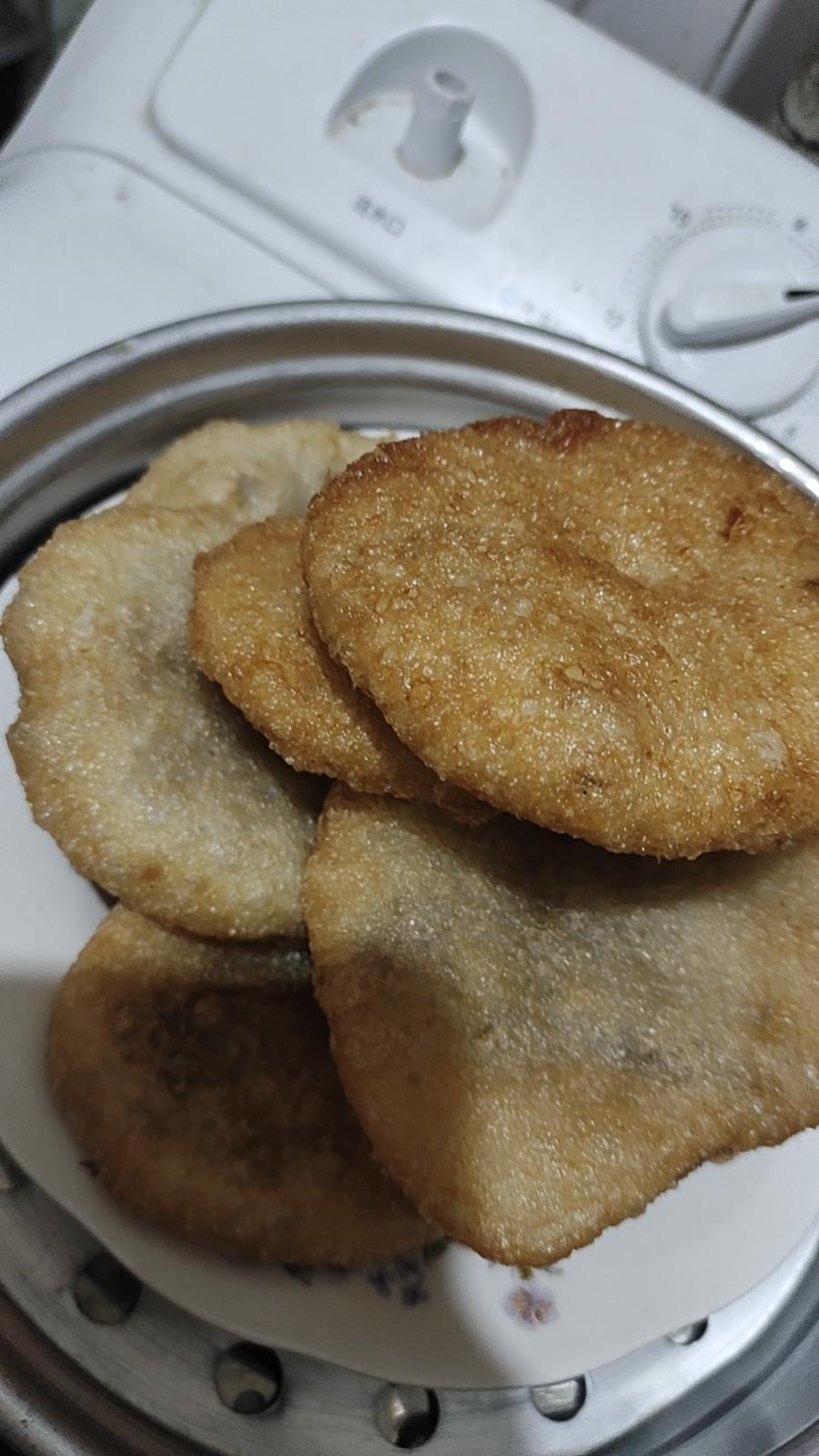 东北油炸糕（糯米粉豆沙馅儿）不翻车很简单