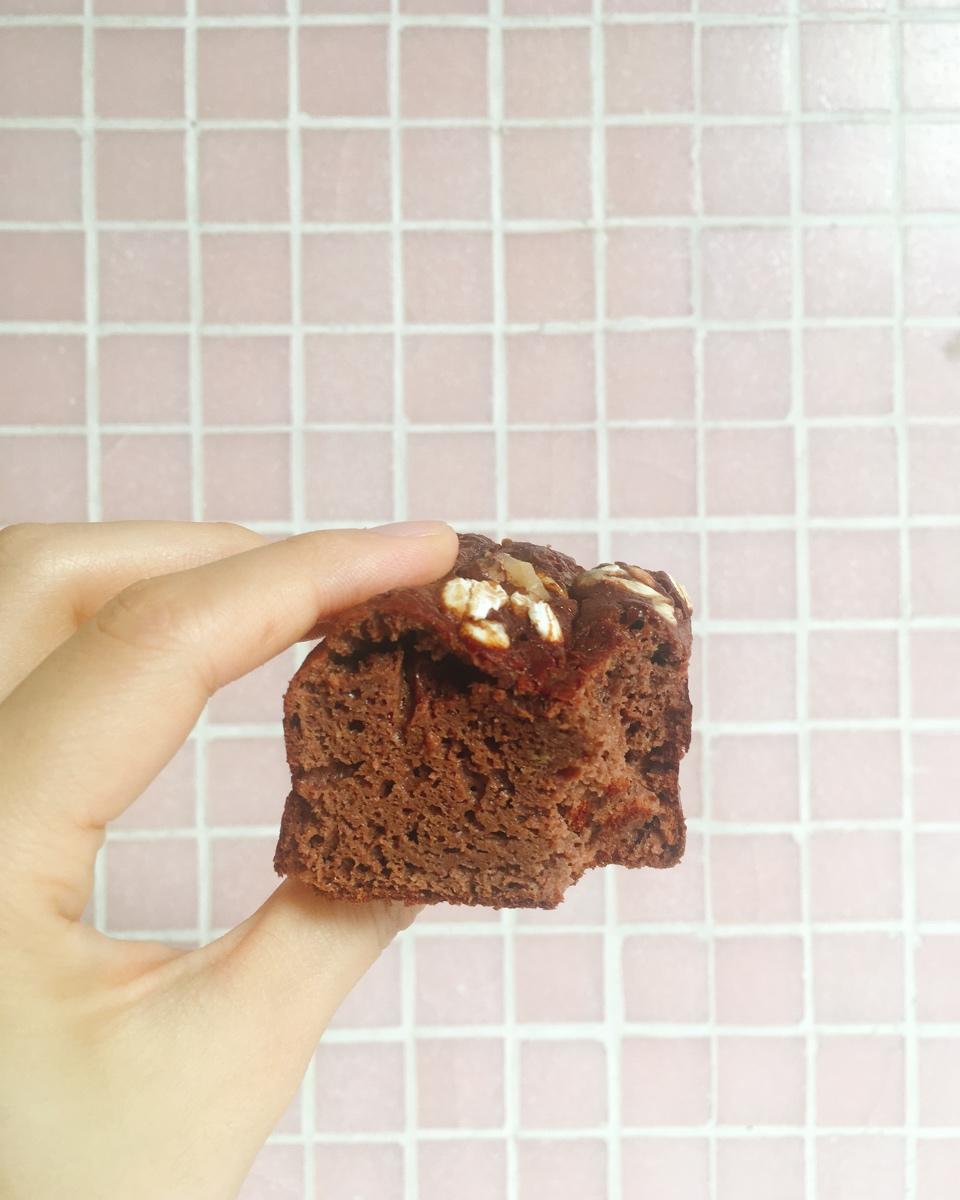 香蕉可可/抹茶快手布朗尼 低卡高纤甜品