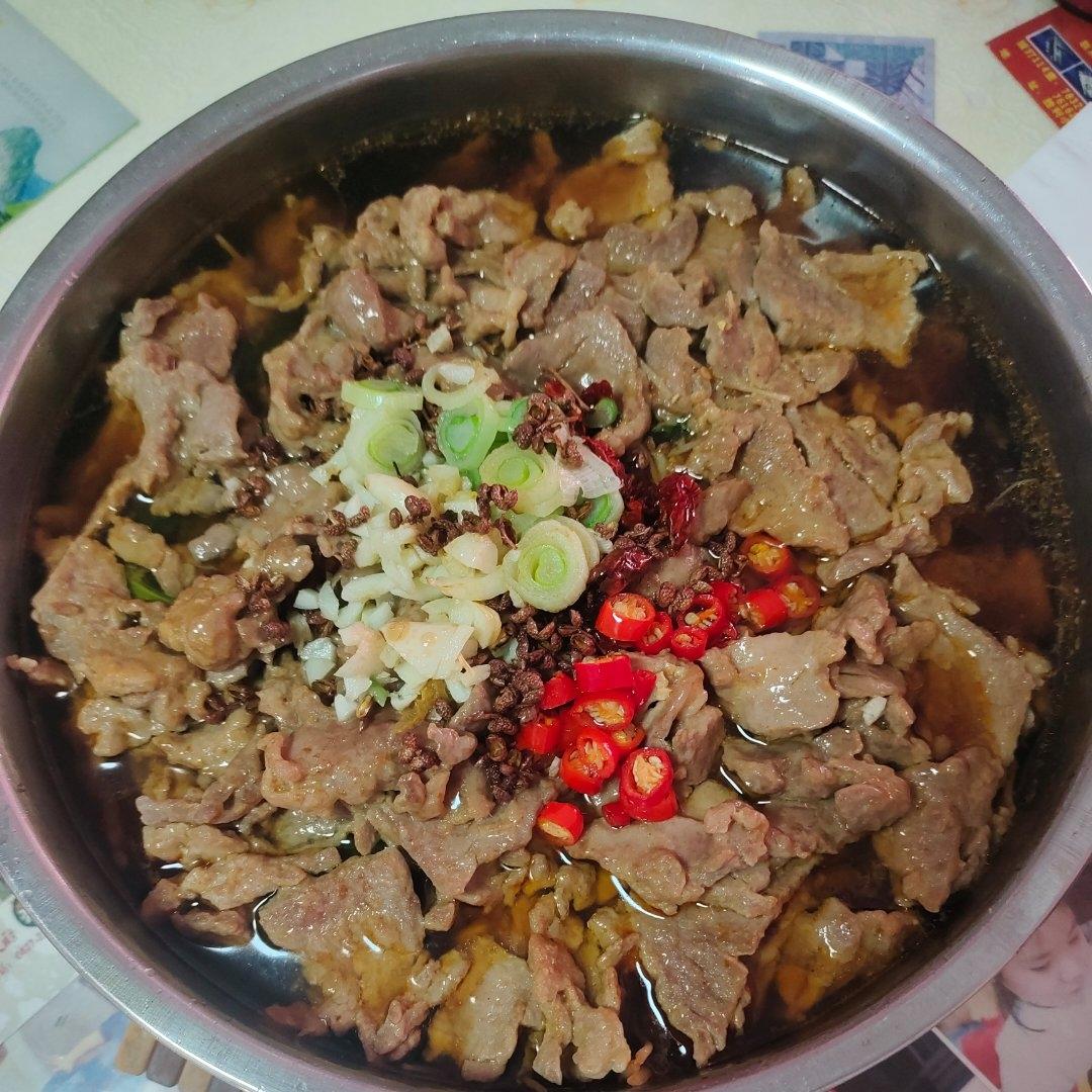 水煮肉片（肯定不翻车）