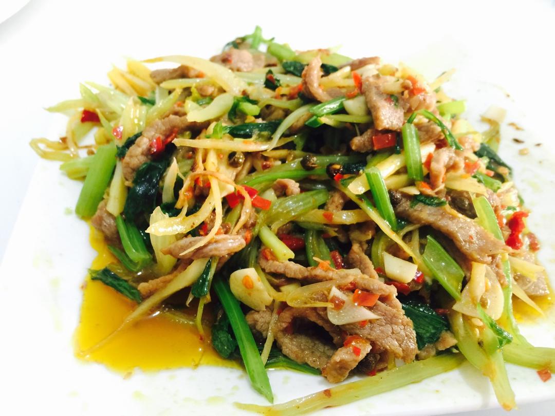 小炒牛肉