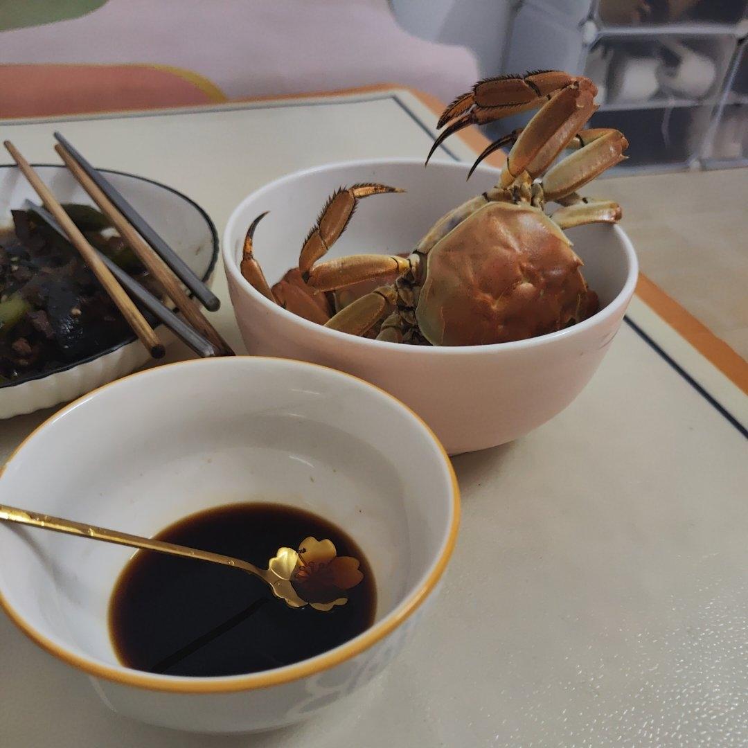 清蒸螃蟹(内涵秘制蘸料配方)